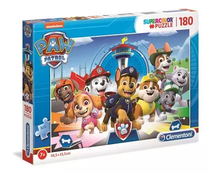 1052 PAW PATROL Пазл Щенячий патруль 180 деталей x 48,5 см 33,5 см [предмет]