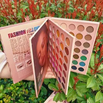 105-цветная палитра теней для век Палитра для макияжа с блестками Палитра для сценического макияжа COS