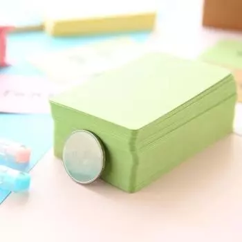 105 шт., маленькая бумажная карточка для заметок, двухсторонняя записываемая флэш-карта для исследования, словесное сообщение, подарок, граффити, сделай сам, карта розовый