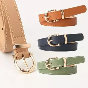 105cm Women s Korean Style Fashion Belt Student Jeans Decorative Thin Belt Clothing Matching Belt for Women 105cm зелёный