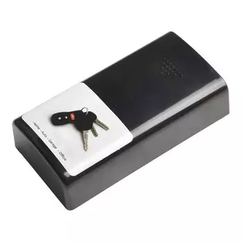 107*56*27 мм ящик для ключей, черный, креативный, скрытый, держатель для ключей, магнитный, наружный, из полипропилена, сейф, тайник, замена CHINA