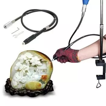 107 см электрическая шлифовальная машина с гибким валом, нескользящая дрель, аксессуары для вращающихся инструментов