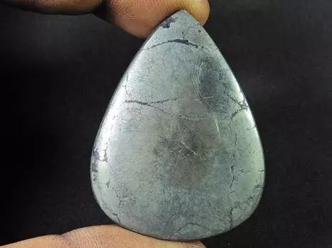 107Cts. 100% натуральный драгоценный камень Appache Gold Designer Pear Loose Gemstone 37X48X04 MM SK-1085