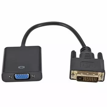 1080P Dvi-D 24 + 1-контактный разъем для VGA 15-контактный разъем для активного кабеля-адаптера