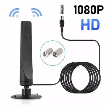 1080P HD Smart TV антенна HD приемник 12dBi 50 миль цифровой HDTV усилитель внутренняя антенна внутренний HDTV приемник сигнала усилитель