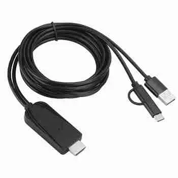 1080P HD USB C адаптер кабель Bluetooth тот же экран кабель для Android мобильный телефон