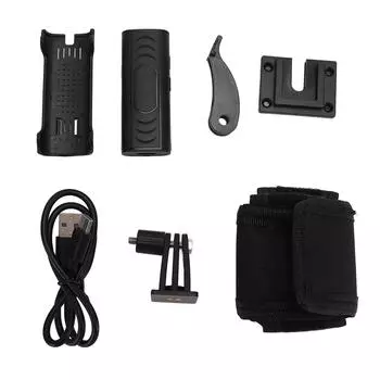 1080P Кошачий ошейник Камера Гибкая установка Перезаряжаемая камера для тела питомца с монтажным кронштейном Pet St