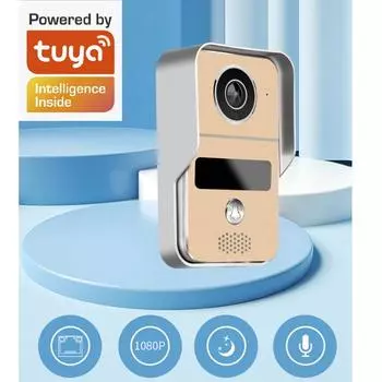 1080P POE IP Новая версия 2MP Tuya Дверной звонок Домофон Wirelss WIFI Видеодомофон Мобильный пульт дистанционного управления Система контроля доступа type 3