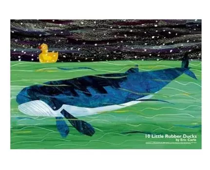 108 больших деталей 10 маленьких игрушечных уточек (26x38см)