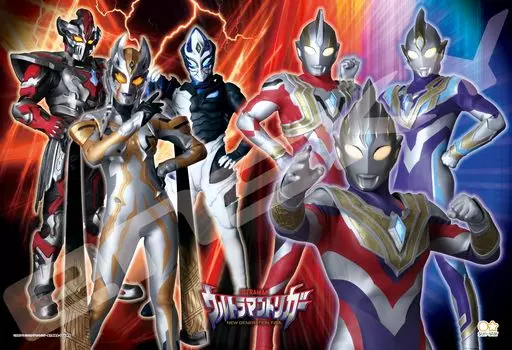 Пазл Ensky из 108 деталей Ultraman Trigger Resurrection of the Giant of Light 26 x 38 см 108-L768