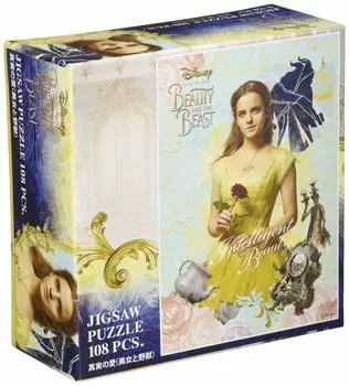 108 Piece Jigsaw Puzzle Beauty and the Beast True Love (18.2x25.7cm)