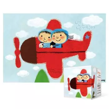 108-piece jigsaw puzzle / Dream of flying (mini), popular Korean puzzle