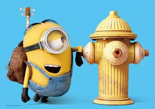 108 piece jigsaw puzzle minions jigsaw puzzle B (18.2x25.7cm)