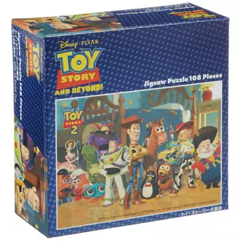108 piece jigsaw puzzle Toy Story large collection (18.2x25.7cm)