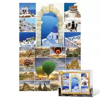 108 piece jigsaw puzzle / world tour collection (2 types) (mini), popular Korean puzzle