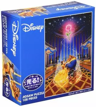 108 Piece Magic of Love [Glowing Jigsaw] D-108-839