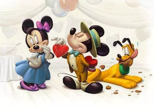 108 предметов Healing Time Disney с любовью от Микки (18,2x25,7см)