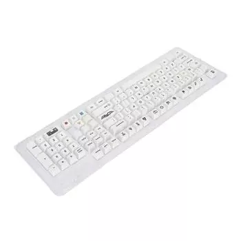 108 шт. Индивидуальные колпачки для клавиш Прочный матовый PBT Внешний вид OEM Высота Декоративные принадлежности для клавиатуры для дома