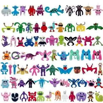 108 стилей новый Garten Of Banban 1 2 3 4 плюшевая игровая анимация окружающий сад Banban плюшевая игрушка в подарок на день рождения и праздник белый