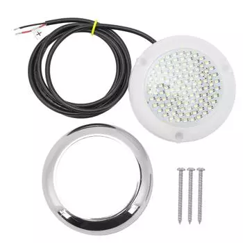 108LED Подводный Светильник 12V Белый Синий Свет Водонепроницаемый Подводный Светильник Для Лодок Для Кораблей Яхт