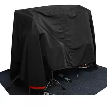 108x78 дюймов водостойкий большой кусок ткани Оксфорд барабанная установка пылезащитный чехол для защиты от солнца электрического барабана с утяжеленными углами