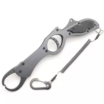 1091 Fish Grip Легкая алюминиевая Fish Grip Длинная оружейная рукоятка серого цвета (Ирегуй) (хитрость (Алюминиевый спусковой крючок))