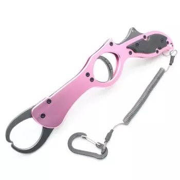 1091 Fish Grip Легкая алюминиевая Fish Grip Длинная оружейная рукоятка серого цвета (Ирегуй) (розовый (Алюминиевый спусковой крючок))