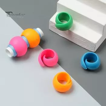 10/100 шт. держатель нити эластичный скрученный держать плотно многоразовый большая стойкость держит катушку с нитью в чистоте и порядке нить для швейной и вышивальной машины 10 pcs розы красного