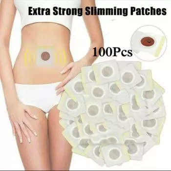 10-100 шт магнитотерапия помогает сна пластырь пупок палочка горящие магниты паста 10Pcs