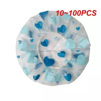 10~100 шт. шампунь мультфильм водонепроницаемый женский банный для женщин прекрасный утолщенный 2024 утолщенный взрослый взрослый