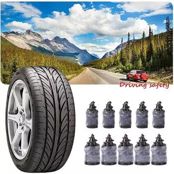 10-100 шт. Универсальный вакуумный резиновый гвоздь для ремонта шин для автомобиля, мотоцикла, скутера, бескамерный комплект для ремонта шин, бесклеевые гвозди для шин