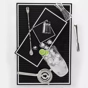 10*10 см/15*30 см/30*45 см коврик для украшения бара коврик для капель 10*10CM