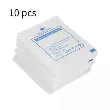 10*10 см 8 слоев высококачественной марли для оказания первой помощи в индивидуальной упаковке 10PCS