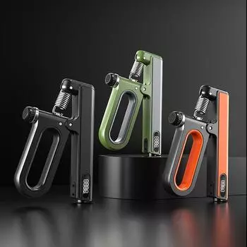 10-120 кг Регулируемые электронные ручки для укрепления предплечий, силовые упражнения, более сильные мышцы, тренажерный зал, фитнес-тренировочные ручки