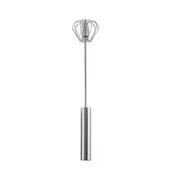 10/12/14.05 дюймов Нержавеющая Яйцерезка Полуавтоматическая Вращающаяся Яйцерезка Инструменты Бытовая Яйцерезка Руководство W1B0 big-1pcs