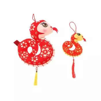 10/12/16/20 см 2025 год змеи талисман плюшевый маленький кулон сумка орнамент мультфильм напечатанный маленький зодиакальный знак змея плюшевая игрушка 12CM