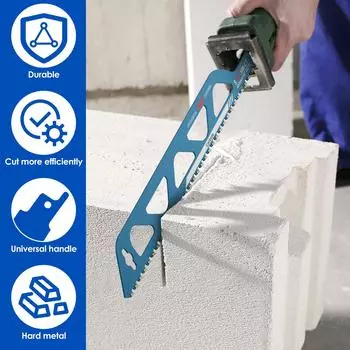 10/12/18/20-дюймовый сплав возвратно-поступательного движения пильного полотна для резки бетонных блоков, красного кирпича и пустотелого кирпича Multipurpose Cutting