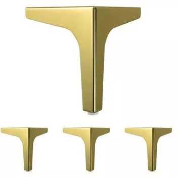 10/13/15/17 см железная подъемная ножка для мебели, ножка для стола, шкафа, кровати с винтами 10cm