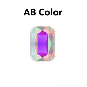 10*14 мм 20 шт./лот Высококачественные прямоугольные восьмиугольные сверла с когтями, серебристые популярные разноцветные стразы, стеклянные свободные бусины, поделки своими руками 10x14mm 20pcs