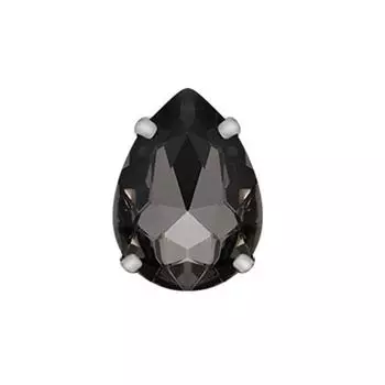 10*14 мм 20x аппликация из стразов, пришивание стеклянных капель воды, аксессуары для одежды «сделай сам», бусины серый