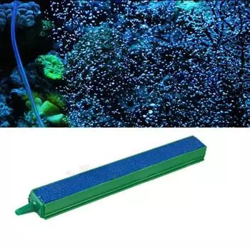 10/15/20/25/30/35/40Cm Air Pump Sand Stone Aquarium Oxygen Pump Fresh Air Stone Bubble Bar Aquarium Fish Tank Aerator Pump 4 inch(10cm)