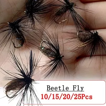 10/15/20/25 шт. искусственные крючки для ловли форели на мушку, крючки для наживки ручейника нимфы, форельной мушки 10Pcs