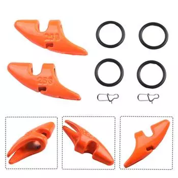 10/15/20/25g Squid Jig Tip 2pcs/Pack Egi Jig Jigs Run Weight Sinker 10g