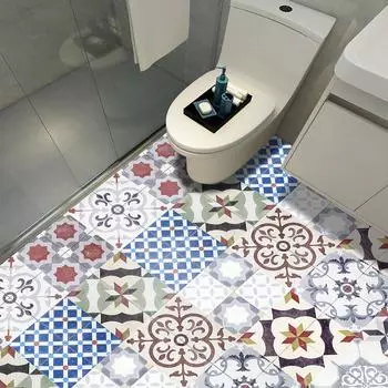 10/15/20/30 см богемный стиль, матовая плитка, наклейки на стену, кухня, ванная комната, напольные обои, износостойкие водонепроницаемые наклейки на стены 10cmX10cmX10pcs