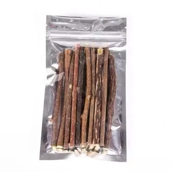 10/15/20 шт./лот, палочка из кошачьей мяты, молярная игрушка для домашних животных, кошка, многоугольные палочки из натурального дерева, чистка зубов, снятие скуки, закуски, жевательные игрушки