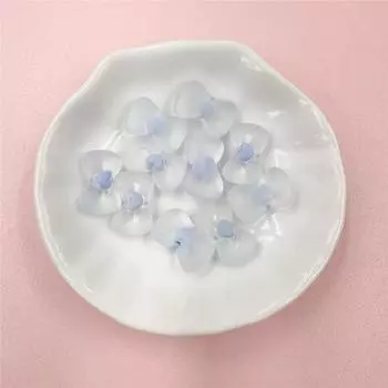 10*15.8мм 10 шт. Браслеты Модные Свободные Матовые Бусины DIY Для Брелока Банты Ювелирные Аксессуары Ожерелье Для Изготовления Ювелирных Изделий Акриловые бусины синий