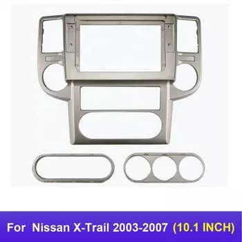10,1 дюйма для Nissan X-Trail 2003-2007 автомобильный радиоприемник стерео GPS MP5 Android плеер 2 Din головное устройство панель приборной панели рамка приборной панели