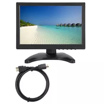 10.1 дюймов 1280*800 16:10 Full HD LED ЖК-дисплей HDMI VGa AVBNC вход UK Plug