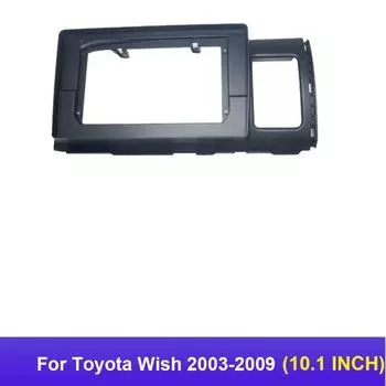10,1-дюймовая 2-Din автомобильная стереосистема радио рамка панель отделка комплект для Toyota Wish 2003-2009 рама автомобиля 10 inch