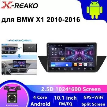 10,1-дюймовый автомобильный стереоплеер Android Multimedia Player для BMW X1 E84 CIC 2010-2016 Android Wireless Carplay Radio Android Auto 4 core 1GB+32GB carplay